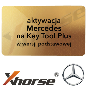 Xhorse - licencja Mercedes na Key Tool Plus w wersji podstawowej
